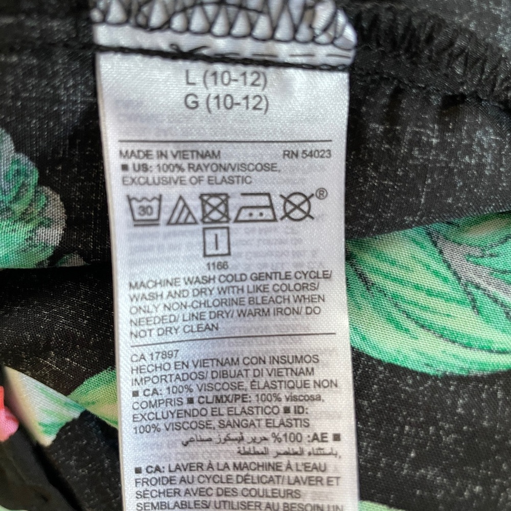 Old Navy NWT Girls Strappy Tropical Print Dress - Picture 6 of 6